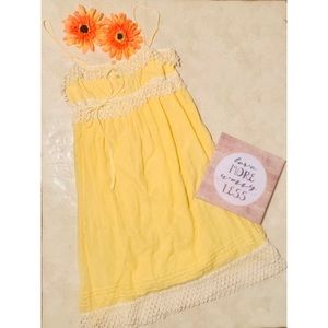 Juicy Couture Yellow Swiss Dots & Lace Sundress, 2